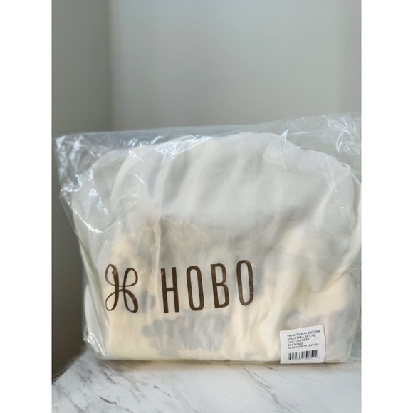 Hobo Sheila Small Mini Cow Print Hair On Leather Satchel, Black/Brown, NWT - Picture 10 of 11